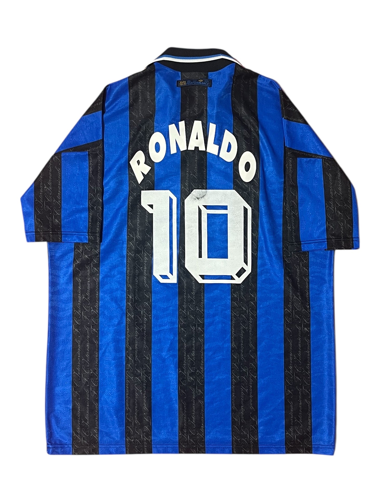Camiseta local Inter Milan 1997-98 | Ronaldo 10 (XL)