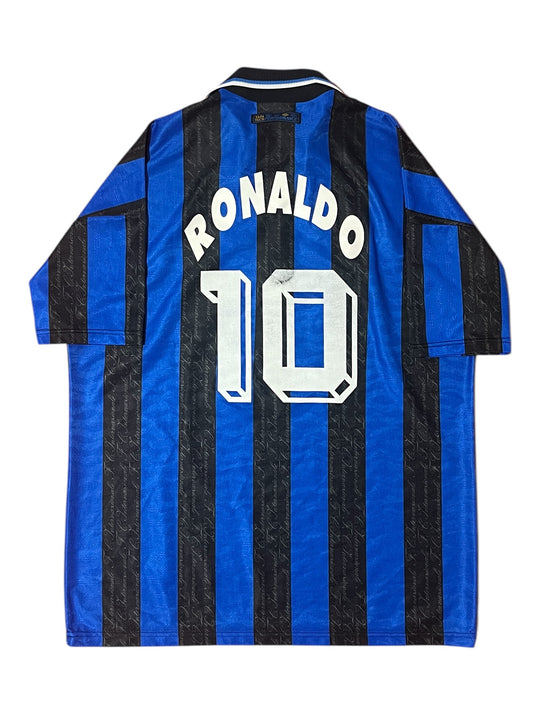 Camiseta local Inter Milan 1997-98 | Ronaldo 10 (XL)