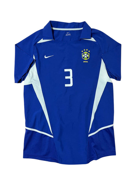 Camiseta visitante Brasil 2002 | Lucio (M)