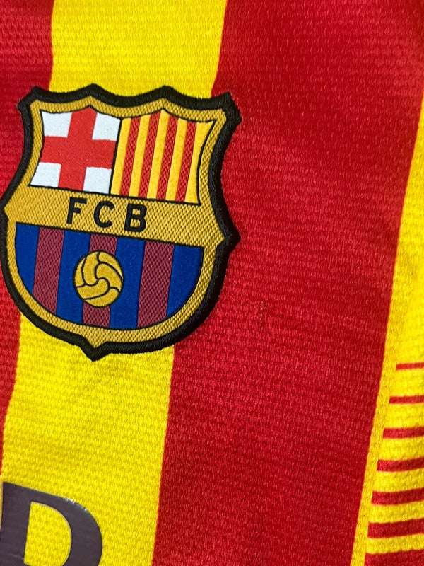 Camiseta visitante FC Barcelona 2013-14 | Messi 10 (S)