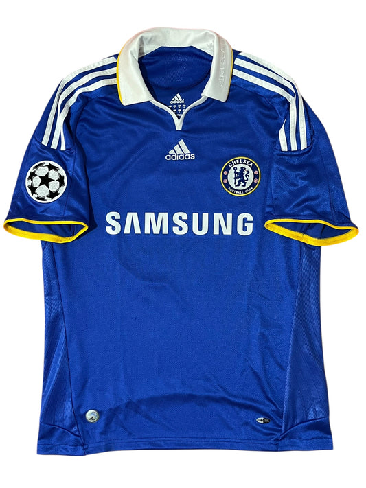 Camiseta local Chelsea 2008-09 CL | Drogba 11 (M)