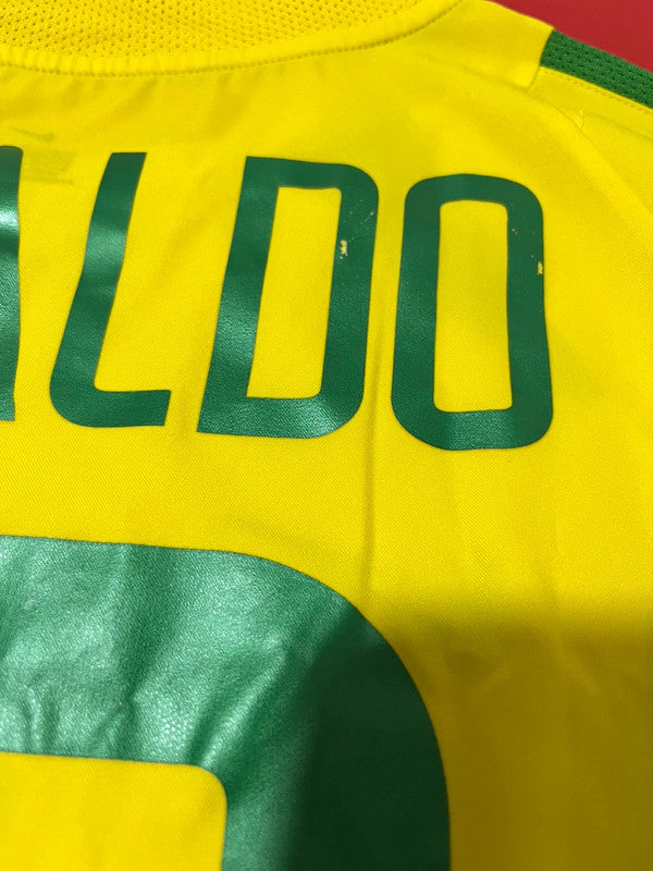 Camiseta local Brasil 2002 | Rivaldo 10 (S)
