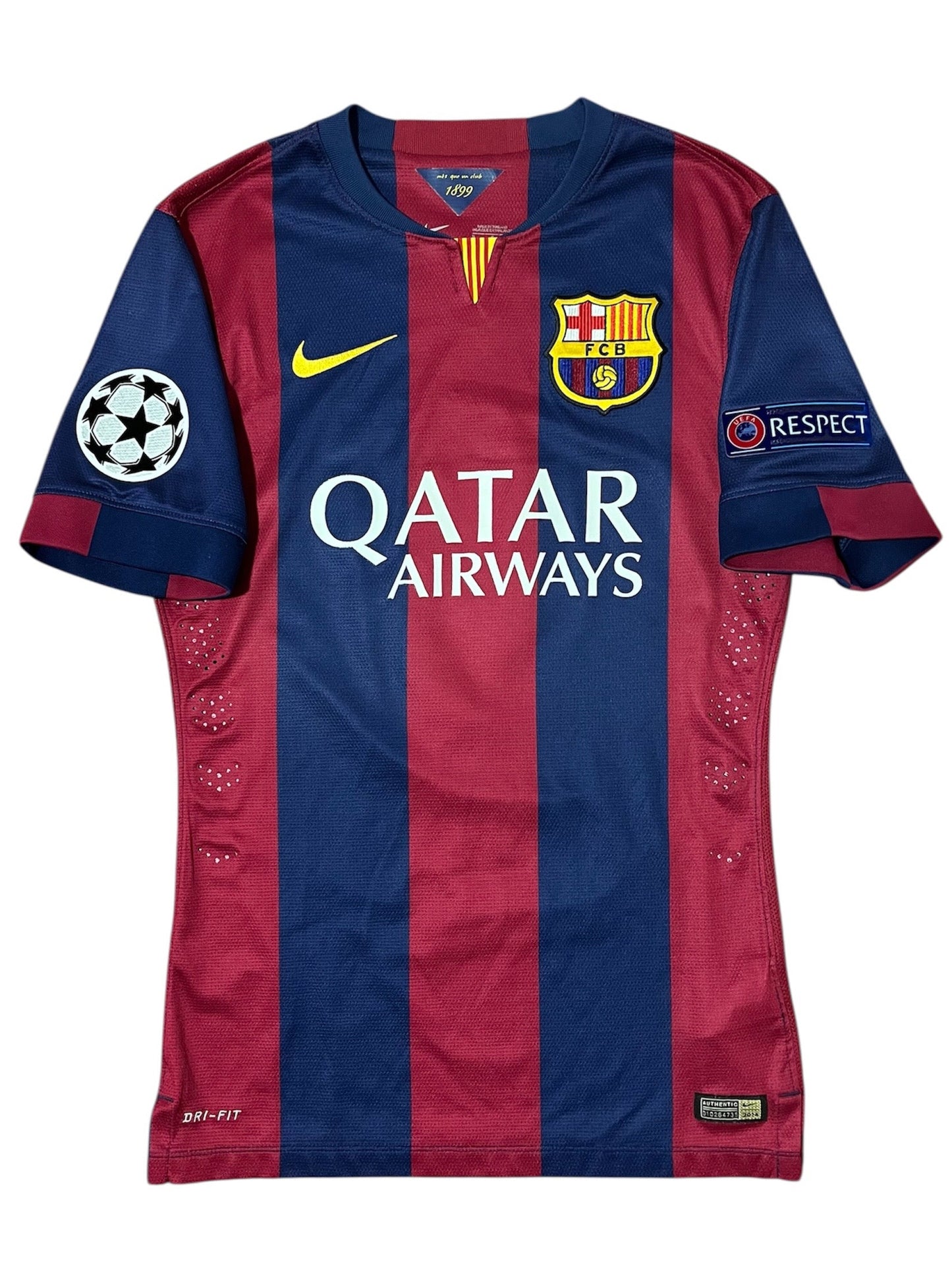 Camiseta local FC Barcelona 14-15 Player Version | Luis Suárez 9 (S)
