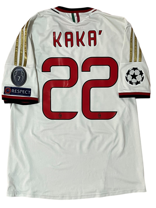 Camiseta visitante AC Milan 2013-14 | Kaka 22 (L)