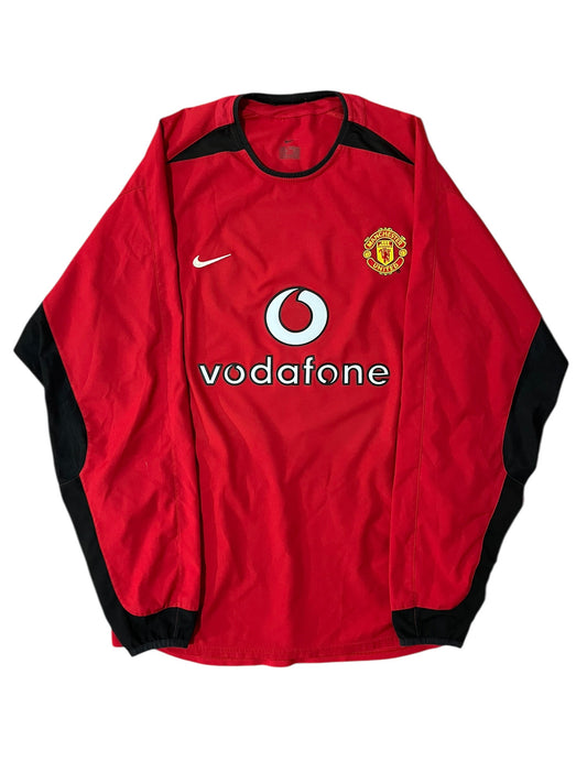 Camiseta local Manchester United 2002-04 ML | Ronaldo 7 (L)