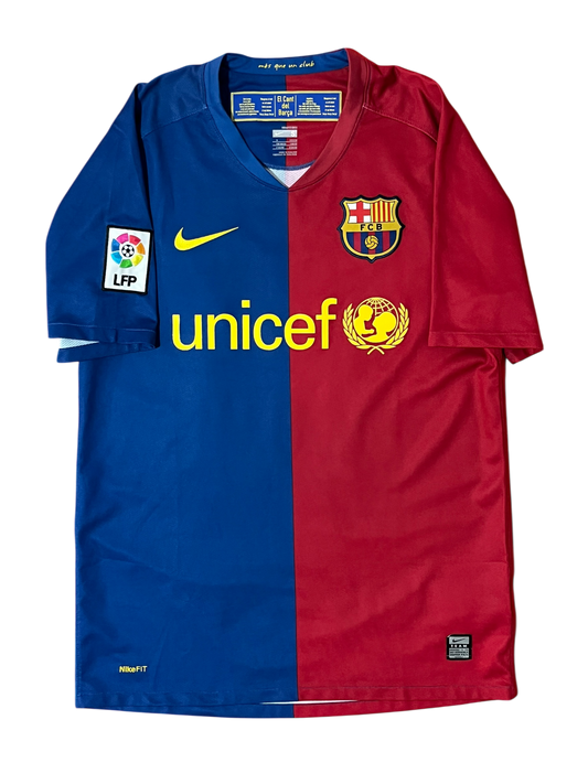 Camiseta local FC Barcelona 2008-09 | Messi (S)