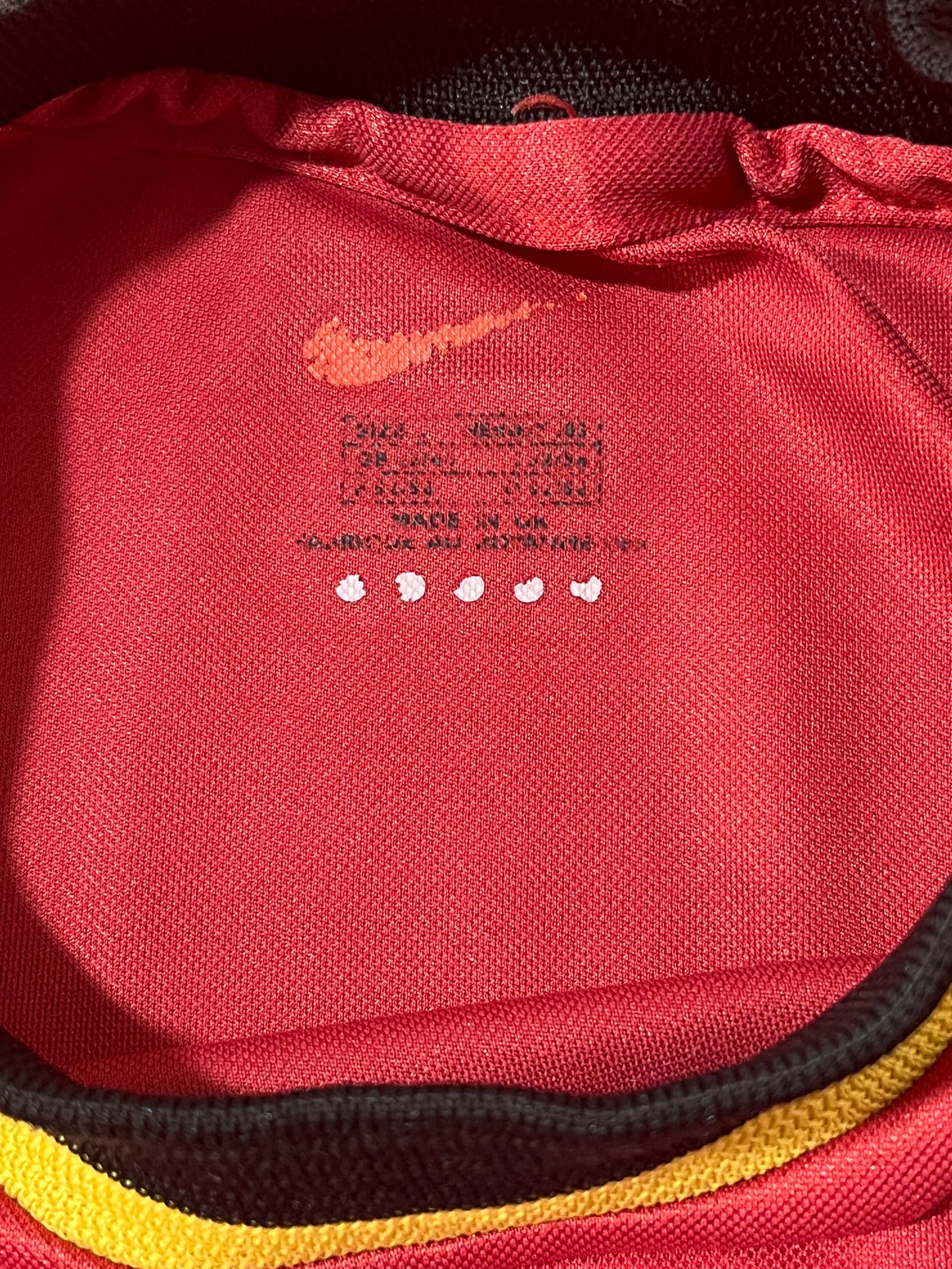 Camiseta local Bélgica 2000 (L)