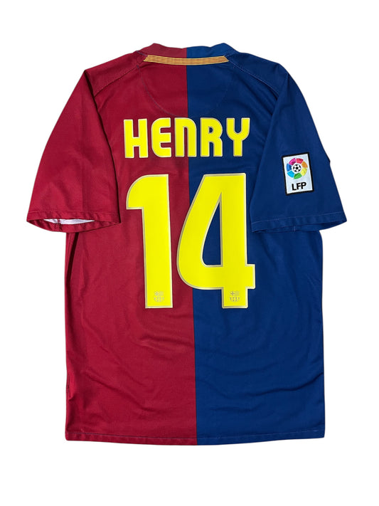 Camiseta local FC Barcelona 2008-09 | Henry 14 (S)