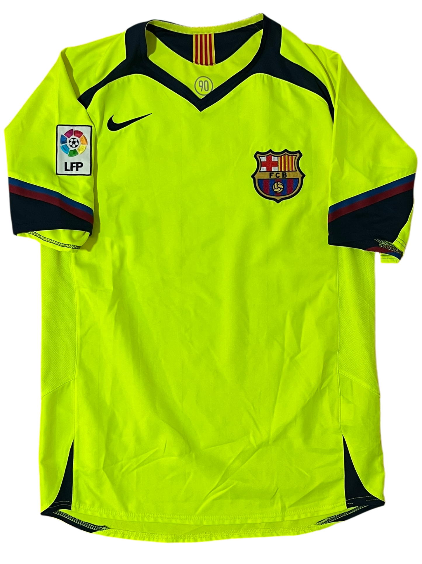 Camiseta visitante FC Barcelona 2005-06  | Ronaldinho 10 (S)