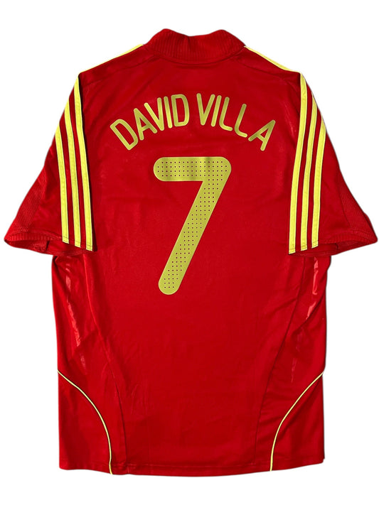 Camiseta local España 2008 | David Villa 7 (M)