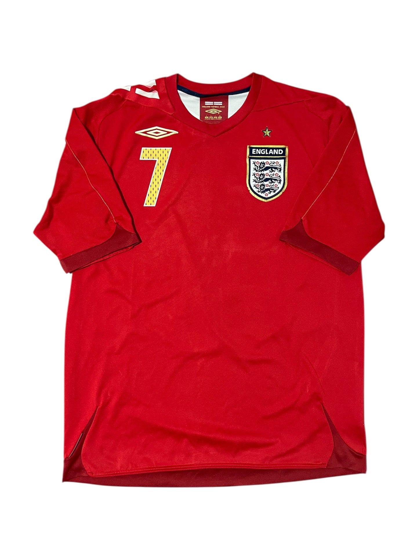 Camiseta local England 2006 | Beckham 7 (L)