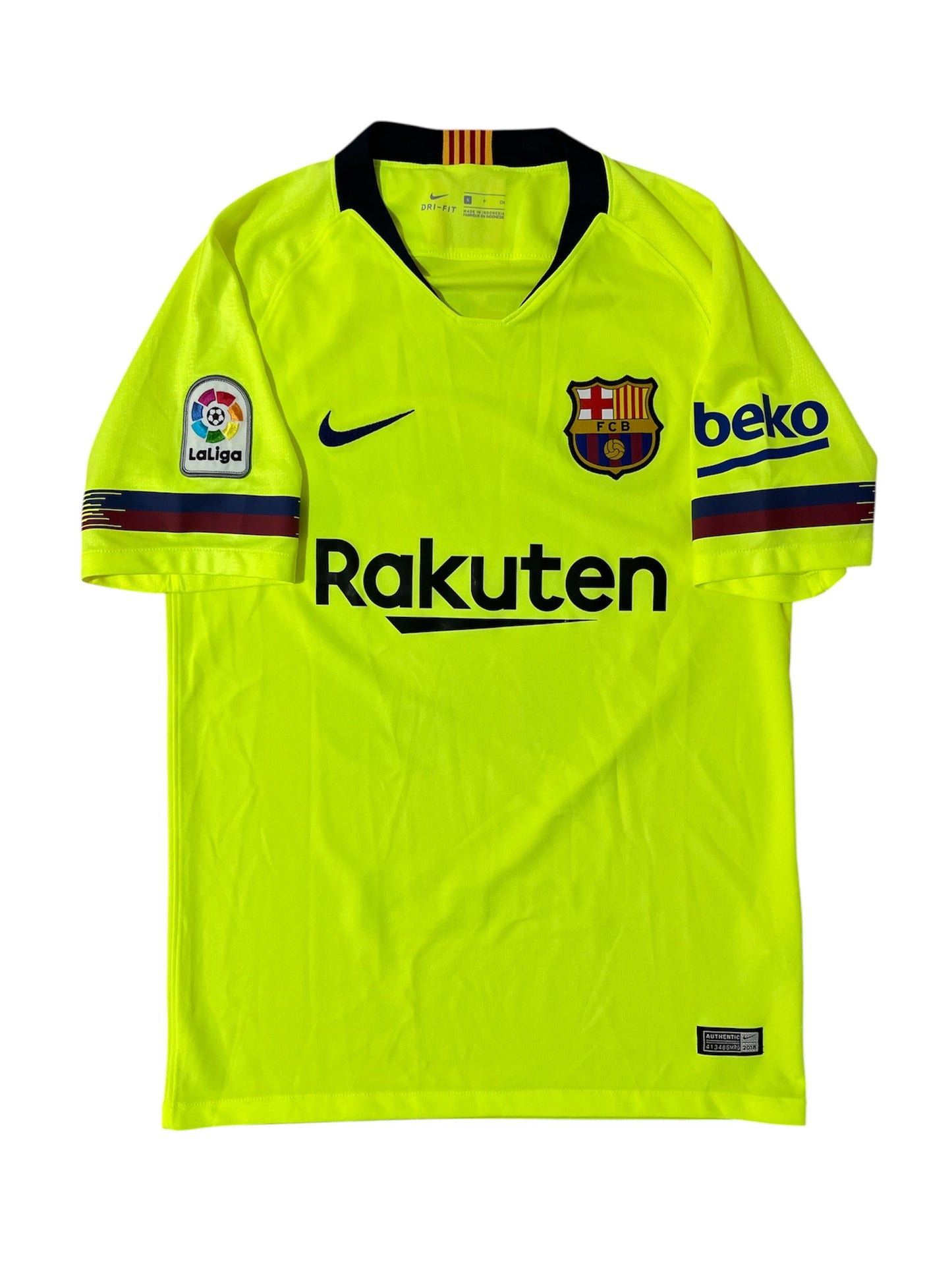 Camiseta visitante FC Barcelona 2018-19 | Messi (S)