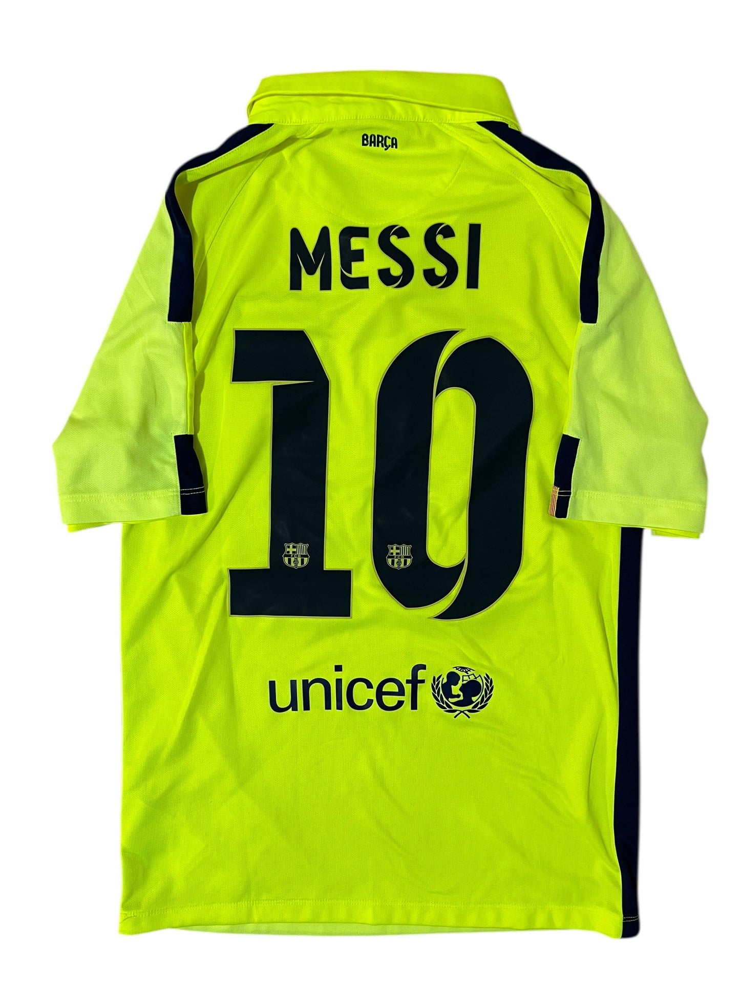 Camiseta tercera equipación FC Barcelona 2014-15 | Messi 10 (S)