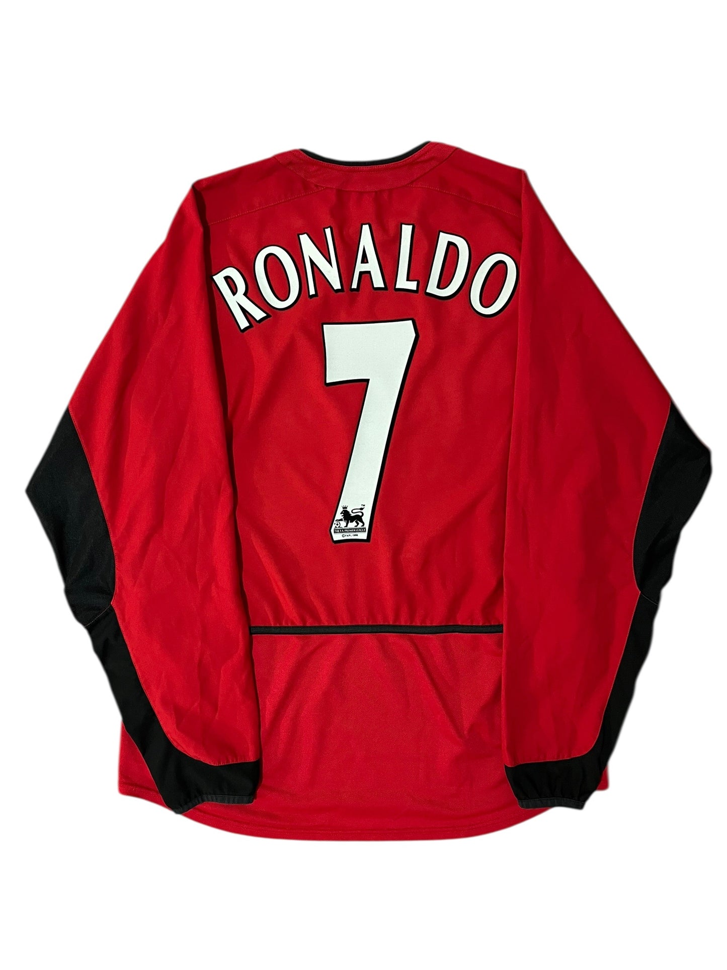 Camiseta local Manchester United 2002-04 ML | Ronaldo 7 (L)