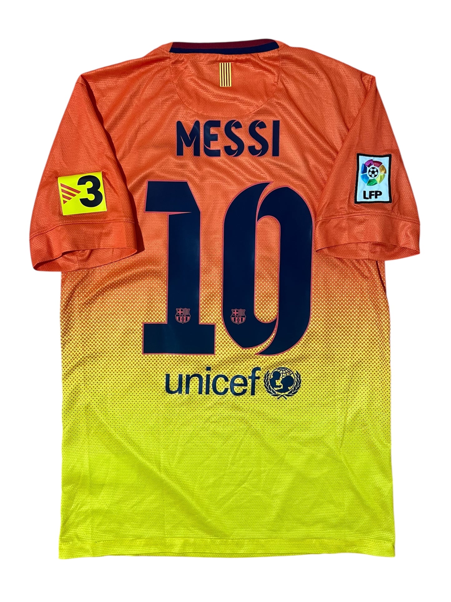 Camiseta visitante FC Barcelona 2012-13 | Messi (S)