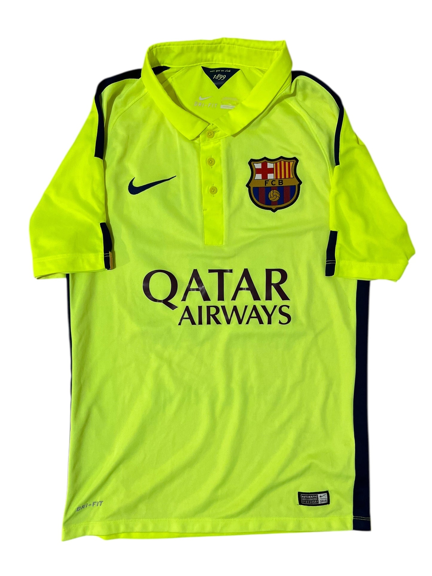 Camiseta tercera equipación FC Barcelona 2014-15 | Messi 10 (S)